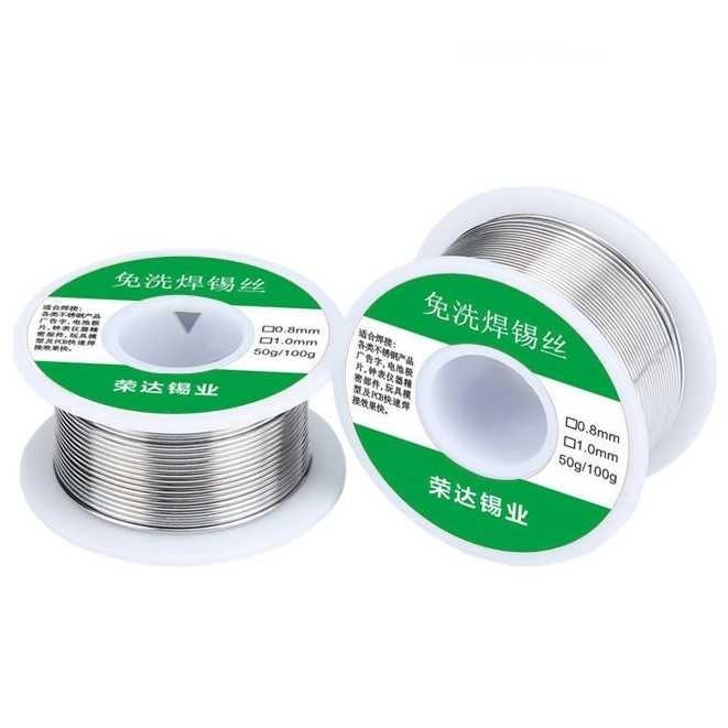 Timah Gulung Kat Las Timah Solder Listrik Flux Iron Wire 1.0Mm