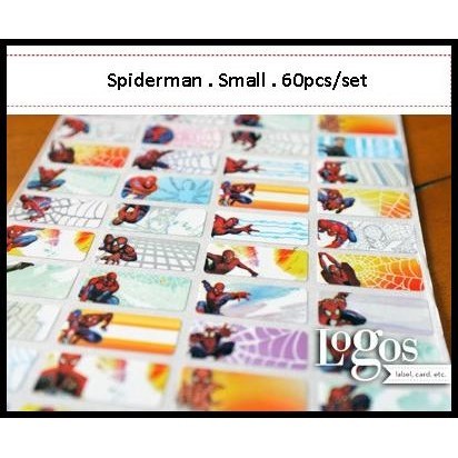 

HOT DEAL SPIDERMAN STICKER. NAME LABEL SMALL. STIKER NAMA ANAK LUCU, UNTUK BUKU, TAS, SEKOLAH, HADIAH !!!!!