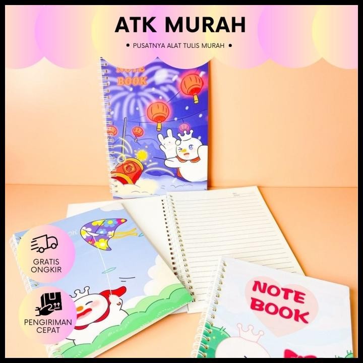 

TERBARU TERMURAH BUKU NOTEBOOK SPIRAL MIXUE COD BAGUS LUCU IMUT KADO UNIK BK-