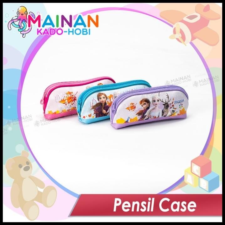 

BEST DEAL TEMPAT PENSIL PENCIL BAG UNIK KARAKTER LUCU FROZEN USIA 5-10 TAHUN