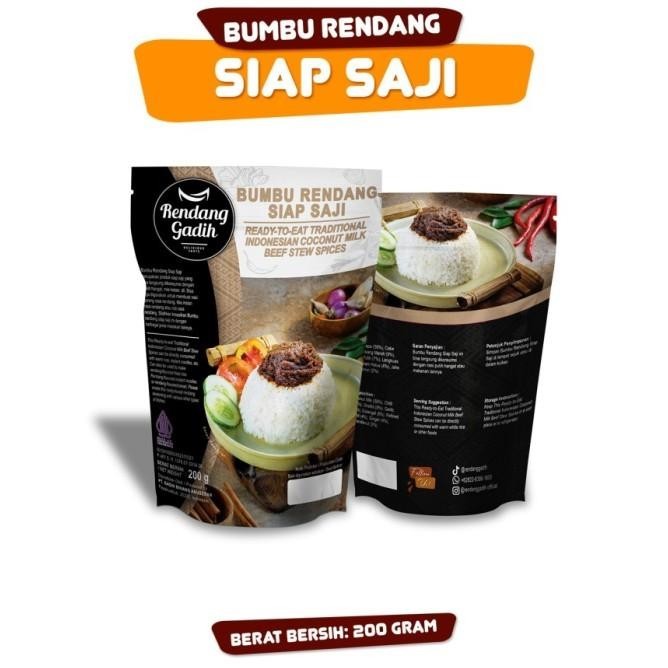 

Bumbu Rendang Siap Saji Rendang Gadih Legaza