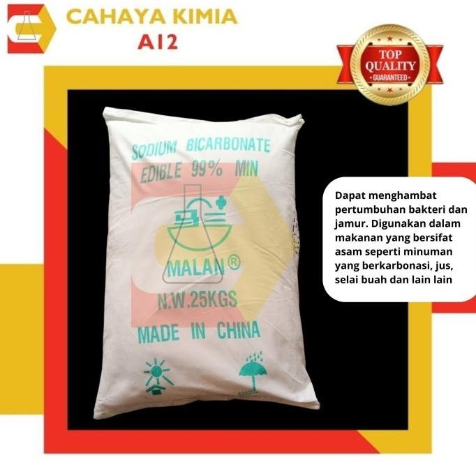 

Soda Kue (Baking Soda) ex.RRC-MALAN 1 zak (25 kg) INSTANT ONLY
