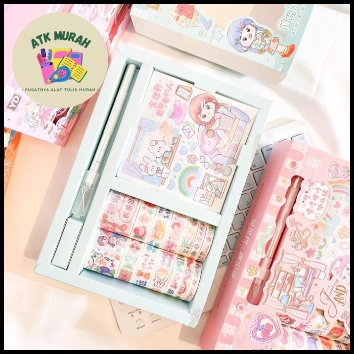 

HOT DEAL PAKET STICKERS DENGAN WASHI TAPE YD-SZKD SELOTIP GAMBAR DAN PISAU !!!!!