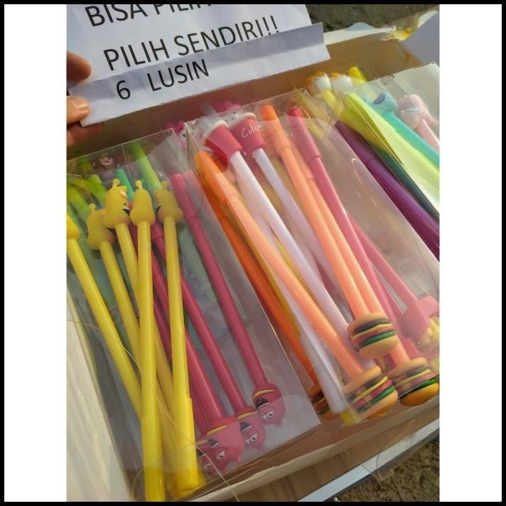 

DISKON COD PULPEN PAKET 6 LUSIN ISI 72 PCS BOLPEN BISA PILIH KARAKTER SENDIRI !!!!