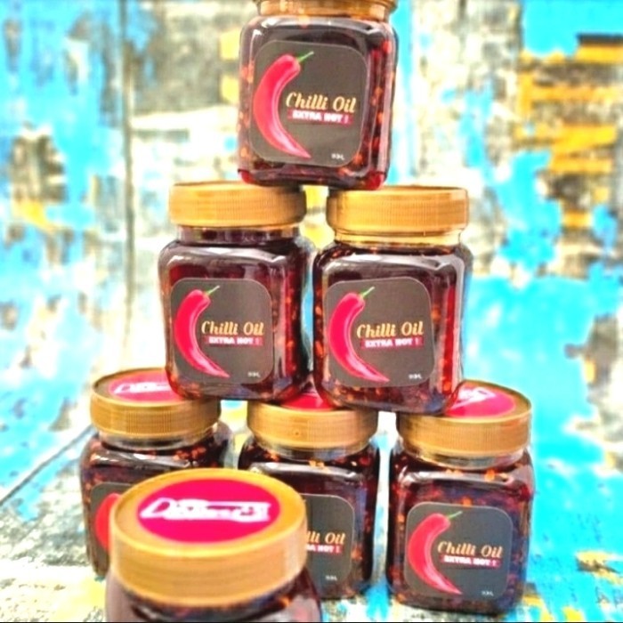 

10 Botol Chili Oil/Nyak Cabe Halal Lezat Enak
