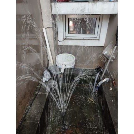 Sunsun Pompa Kolam Ikan Air Mancur Mesin Air Mancur Koi Kabel Panjang