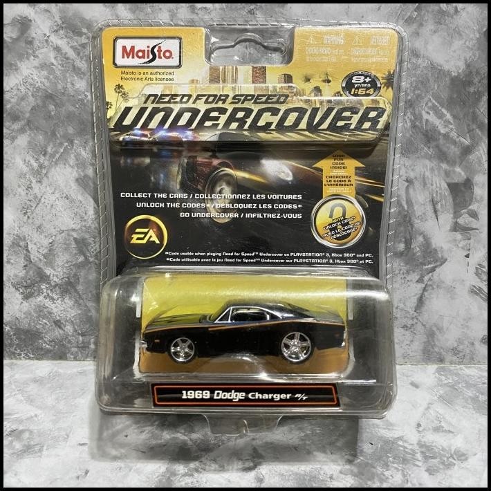 TERBARU MAISTO DODGE CHARGER NEED FOR SPEED UNDERCOVER DIECAST