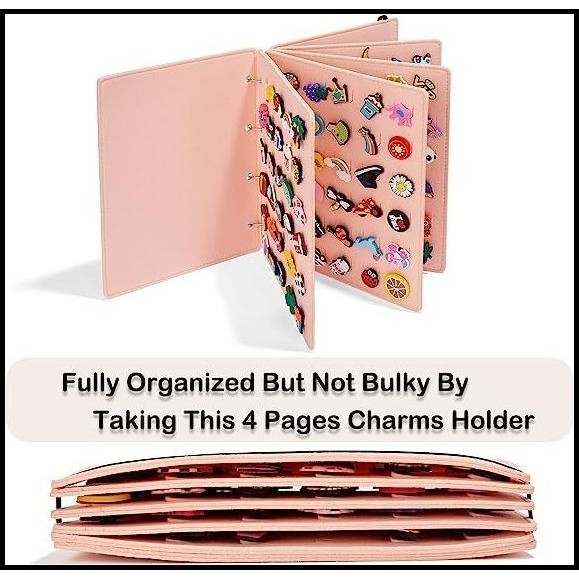 

TERMURAH SHOE CHARMS COLLECTION BOOK 120 LUBANG BUKU STORAGE JEPIT RAMBUT ANAK