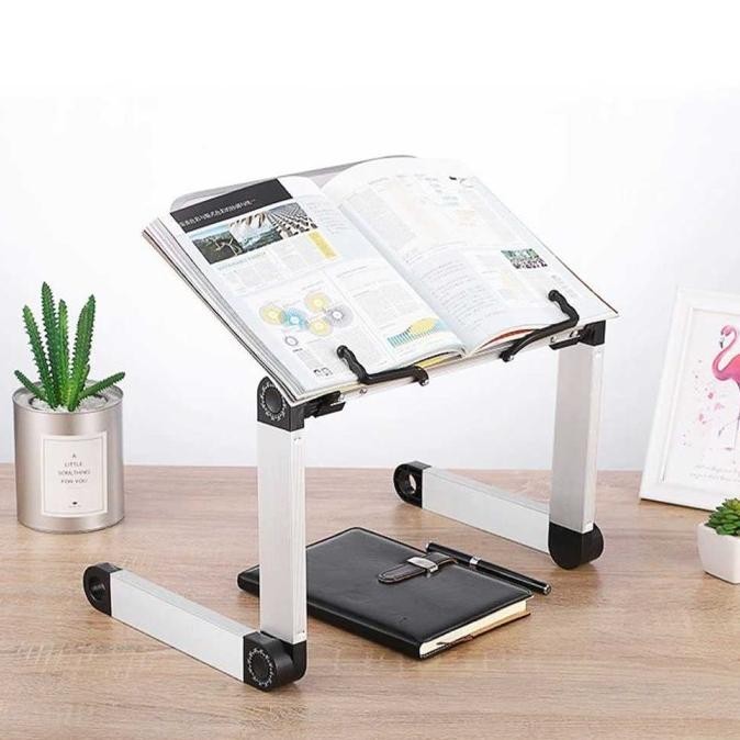 

Stand Baca Buku Meja Sandaran Putar 360 Derajat Bahan Aluminium Alloy Kualitas Premium