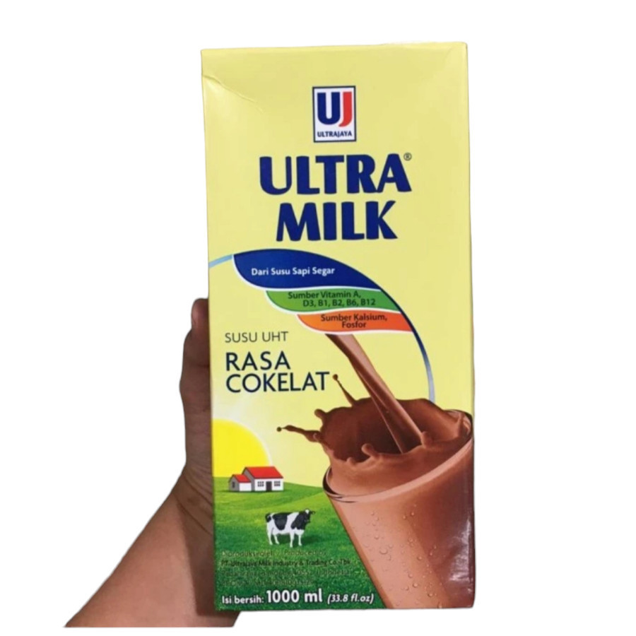 

susu ultra coklat 1 liter