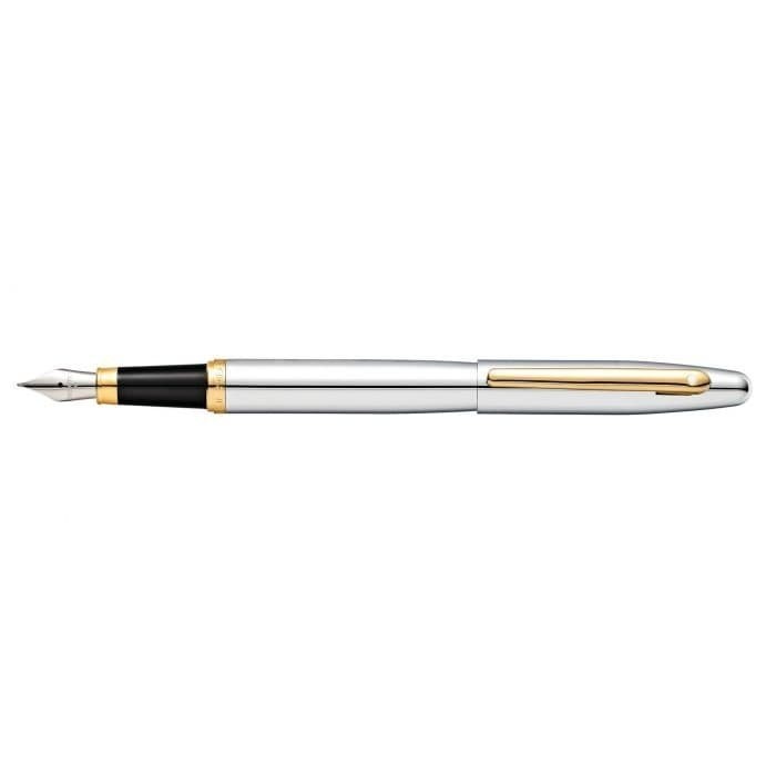 

Ready Sheaffer VFM Chrome with Gold-Tone Fountain Pen