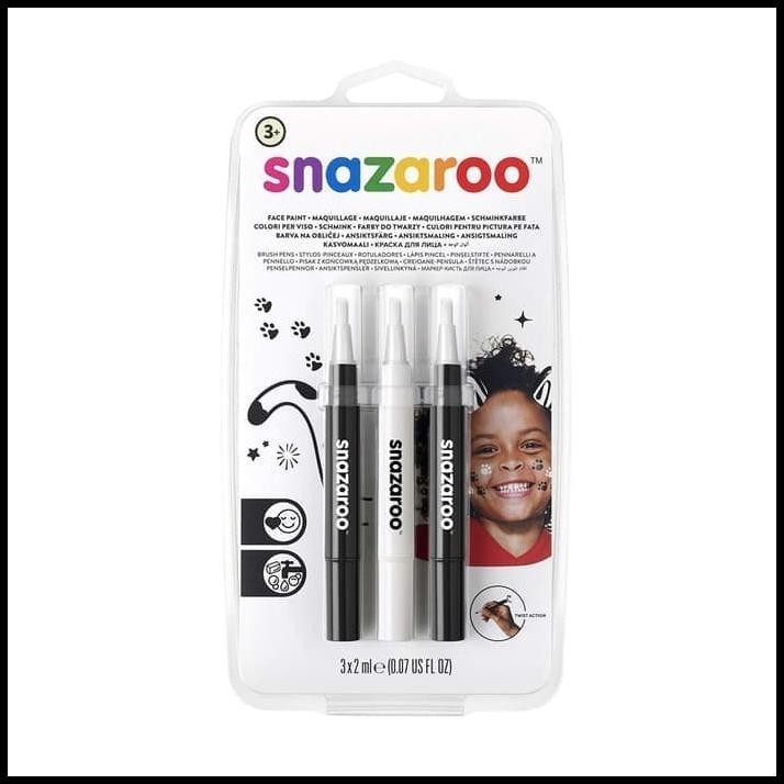 

SNAZAROO BRUSH PEN FACE PAINT "MONOCHROME