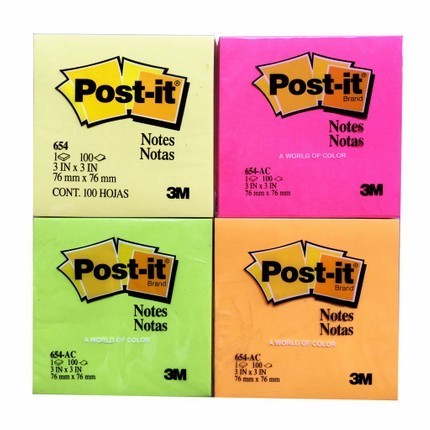 

Posit 654 3M Color Per Pack