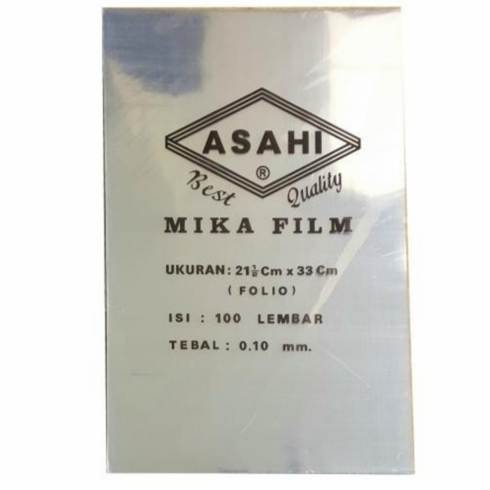 

Cover Mika Film Jilid Bening Ukuran Folio Tebal 0.10 Mm