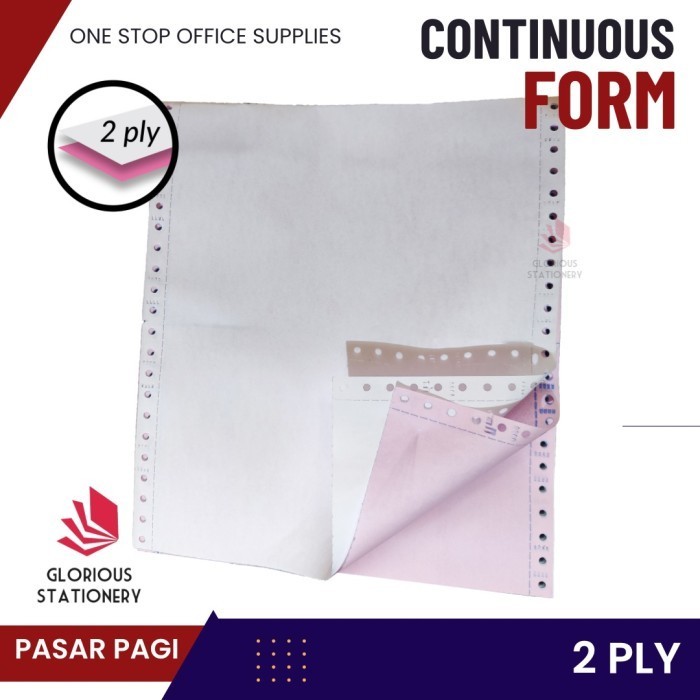 

Kertas Continuous Form Datacom 9.5X11 2Ply