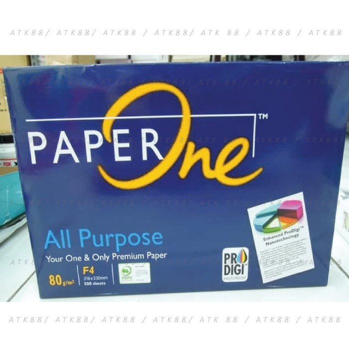 

Kertas Paper One F4 80 Gram/Kertas Fotokopi/Kertas Print