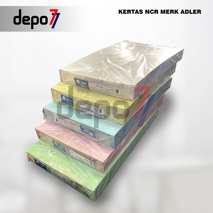 

Kertas Ncr Adler - Middle Putih, Pink, Biru, Kuning, Hijau