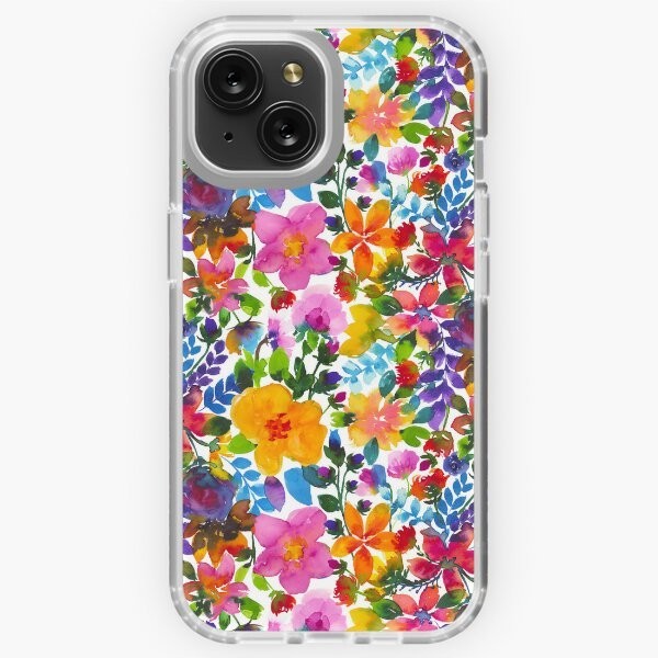 CASE Abstract flowers IPHONE 11 MINI PRO MAX