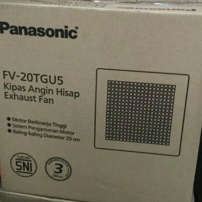 Exhaust Fan Panasonic Fv-20Tgu5 (8") / Panasonic 20Tgu / 20Tgu Kualitas Premium