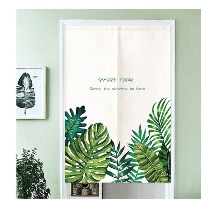 Elfydo Tirai Kain Noren Tirai Jepang Gorden Jepang Tirai Pintu