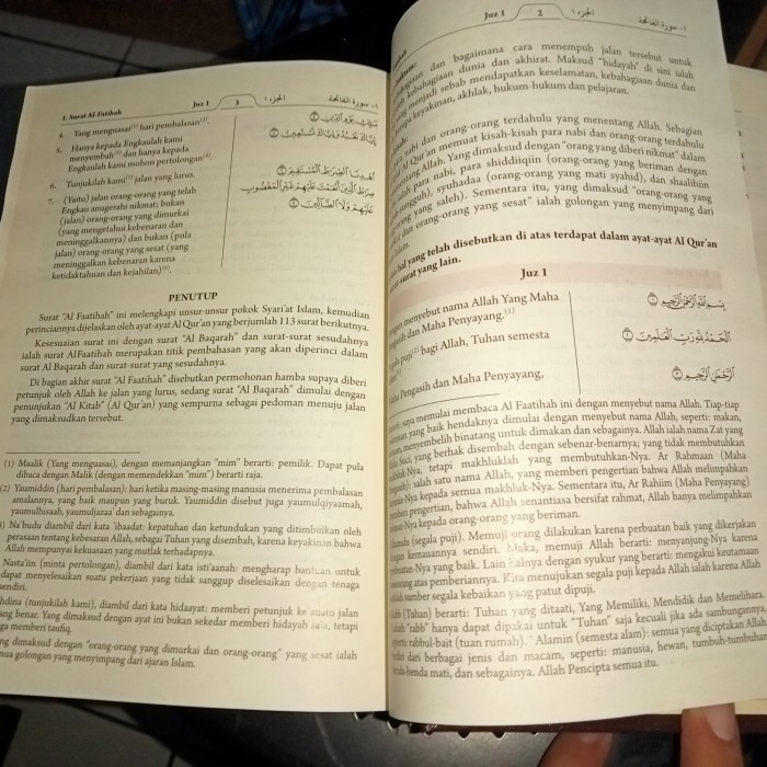 

Mushaf Madinah Terjemah Bahasa Indonesia Cetakan King Fahd Madinah A5