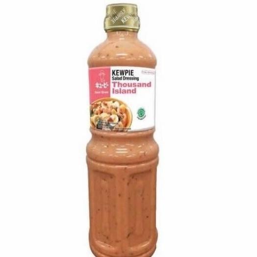 

Kewpie THOUSAND ISLAND 1 Liter Salad Dressing Saus Siram 1 L JS