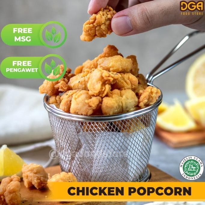 

CHICKEN POPCORN HALAL, NON MSG, NON PENGAWET