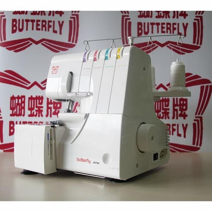 Mesin Obras Butterfly JN 764 Multifungsi Mesin Obras Portabel portable