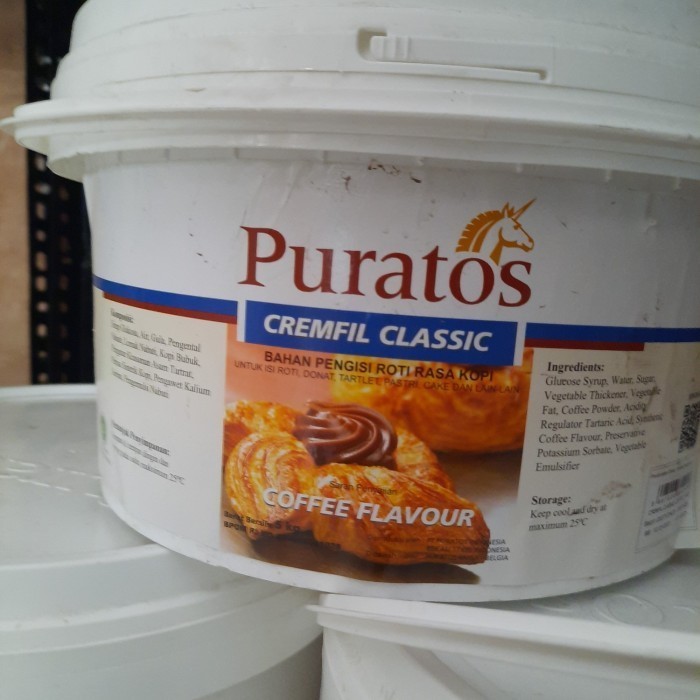 

Selai Kopi Coffee Puratos Cremfil Classic Filling 5Kg