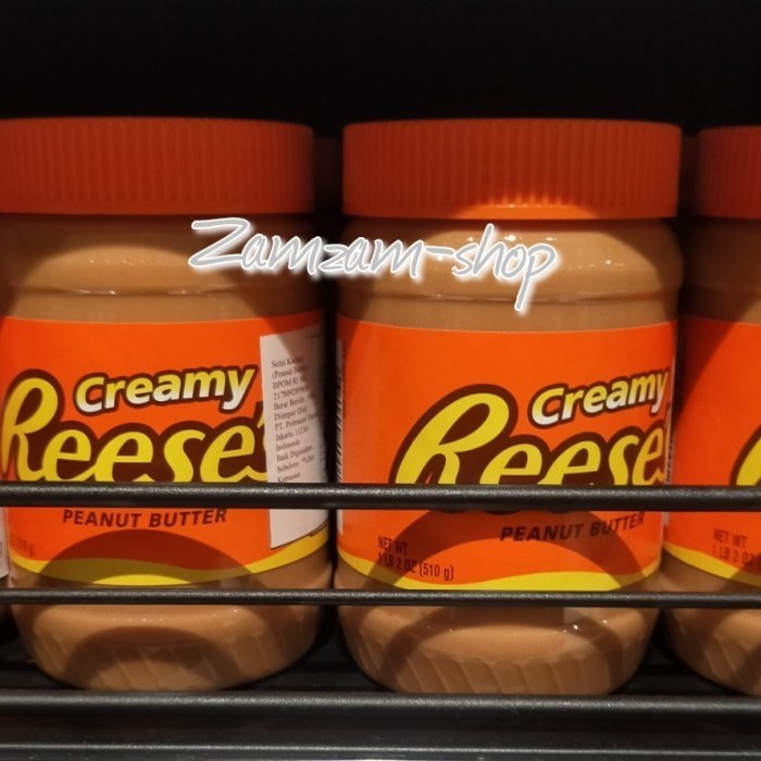 

Reeses Creamy Peanut Butter Jam Selai Kacang 510Gr