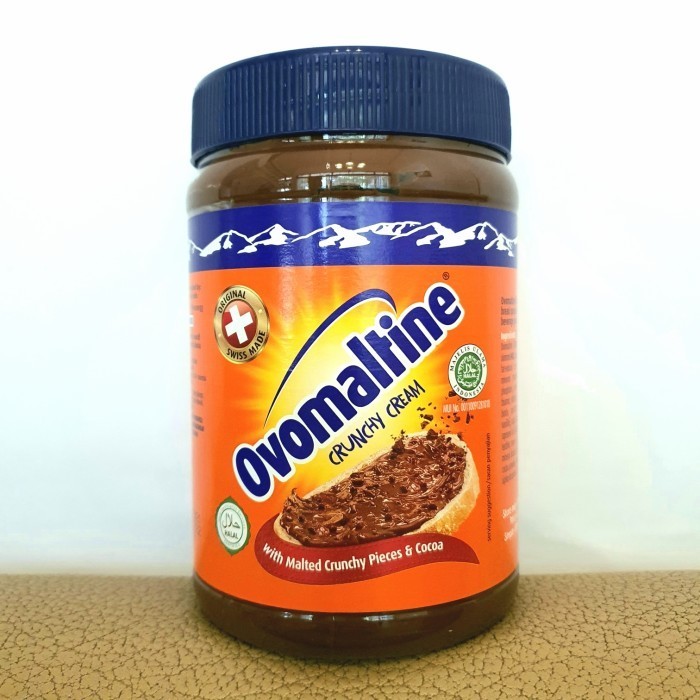 

Ovomaltine Crunchy Cream 680 Gram Selai Coklat Ovomaltin Cokelat 680Gr