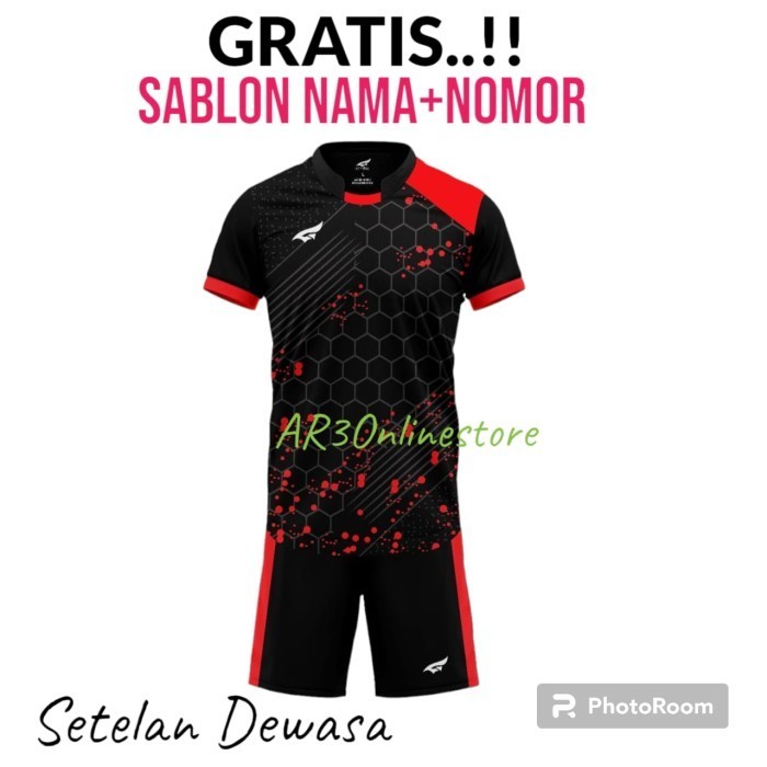 ( Free Sablon Nama+Nomor ) Baju Olahraga Badminton Bulutangkis Tenis