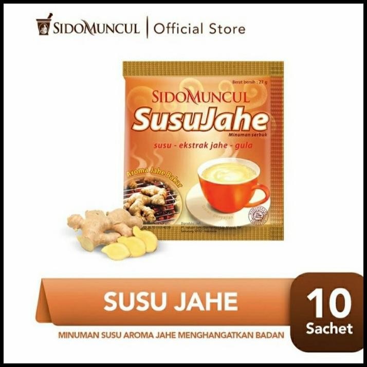 

HOT DEAL SIDOMUNCUL SUSU JAHE 10 X 27 G !!!!