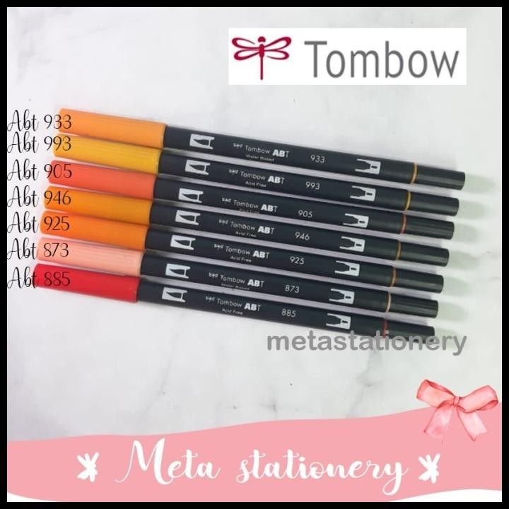 

TERMURAH ABT TOMBOW DUAL BRUSH PEN WARNA ORANGE