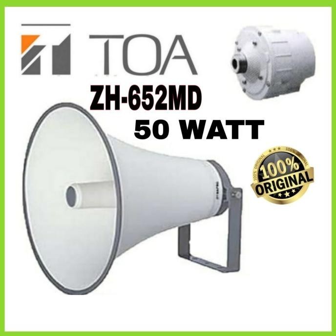 Corong Toa Horn Speaker ZH-652MD Speaker Corong Matching 50 Watt