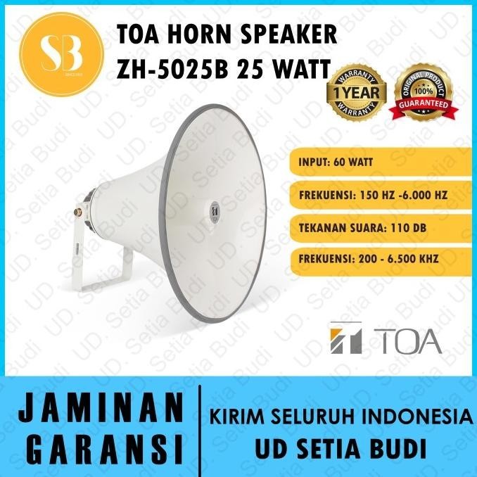 TOA Horn Speaker ZH 5025B Corong Speaker 25 Watt