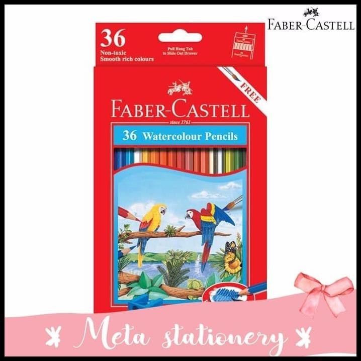 

DISKON PENSIL WARNA WATER COLOR FABER CASTELL 36 !!!!