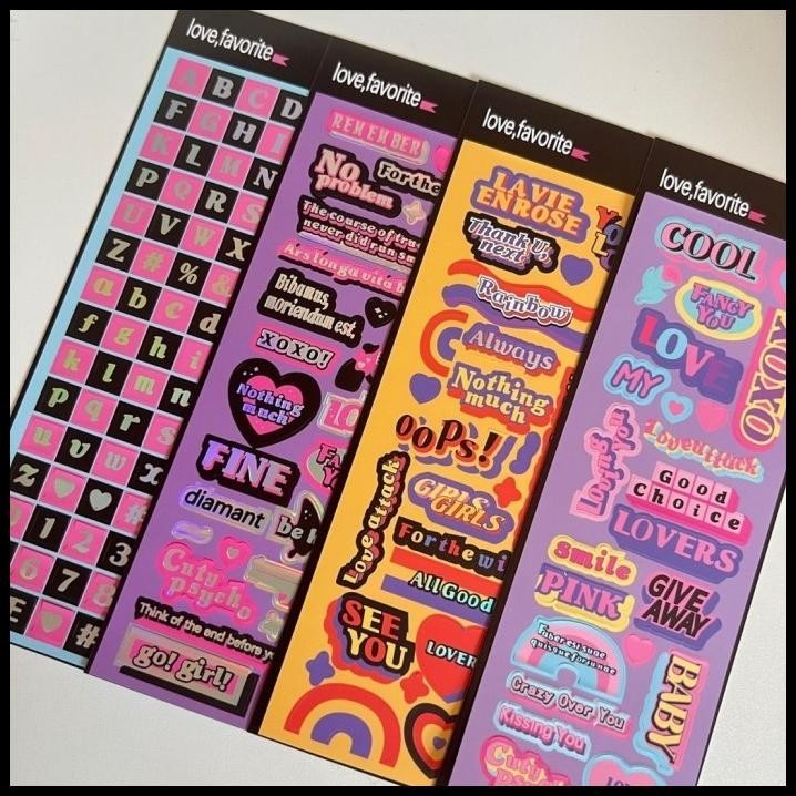 

GRATIS ONGKIR STICKER DECORATIVE WATERPROOF STIKER TAHAN AIR COLORFUL COOL 003 !!!!