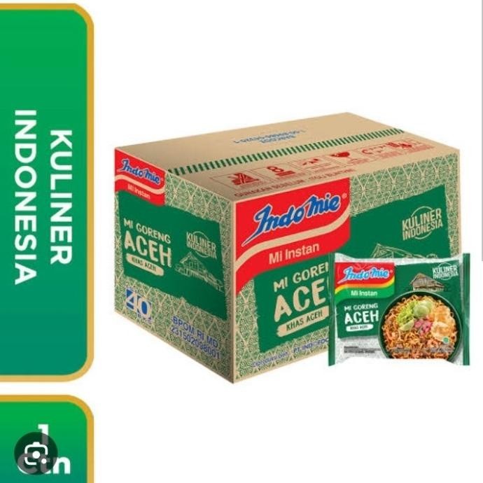 

NEW PRODUK INDOMIE MIE INSTANT GORENG ACEH 1 KARTON 40 PCS !!!!!