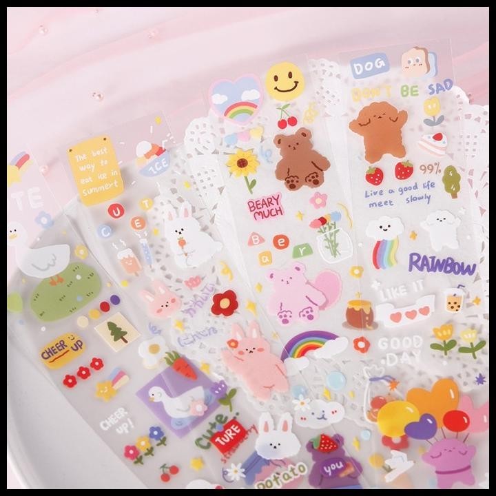 

GRATIS ONGKIR CUTE PET STICKER DUCK COLORFUL ANIMAL SCRAPBOOK JOURNAL PLANNER STICKE !!!!!!
