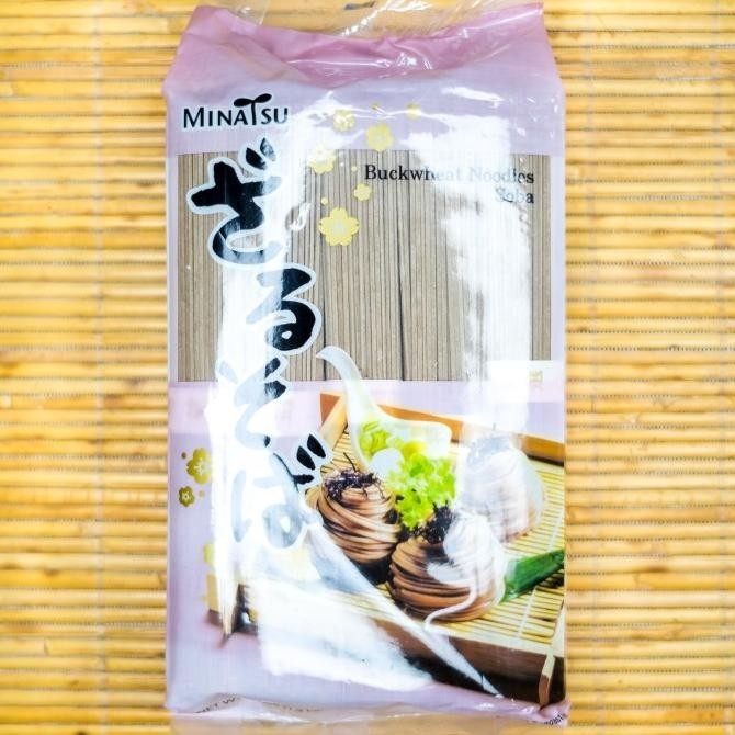 

BIG SALE [ECERAN] BUCKWHEAT SOBA NOODLE MINATSU (MI SOBA) - NET 1.3KG !!!!!
