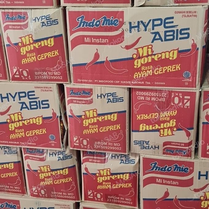 

BIG SALE INDOMIE GORENG AYAM GEPREK 1 DUS !!!!!