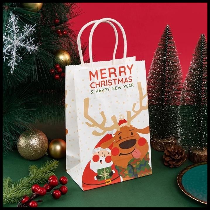 

DISKON M WR|KANTONG TEMA NATAL, KANTONG MOTIF X'MAS, PAPER MOTIF SANTA !!!