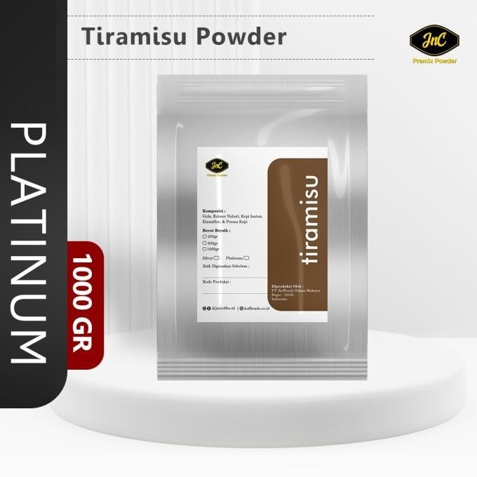 

BIG SALE JNC TIRAMISU POWDER 1KG !!!!!