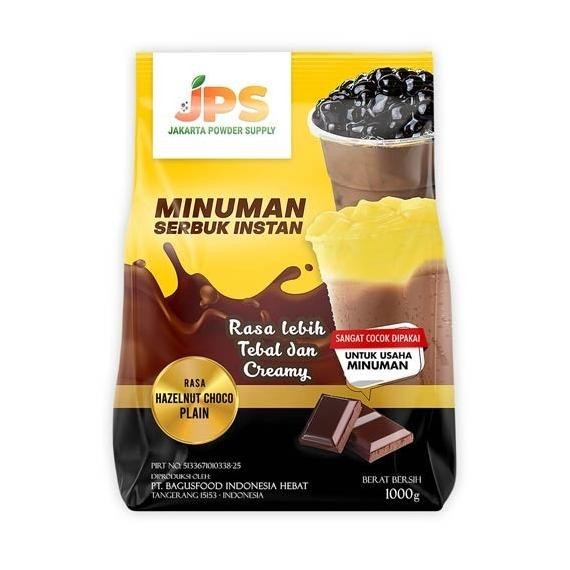 

BIG SALE JPS BUBUK HAZELNUT CHOCO PLAIN (BUBUK MINUMAN DAN MAKANAN) !!!!!