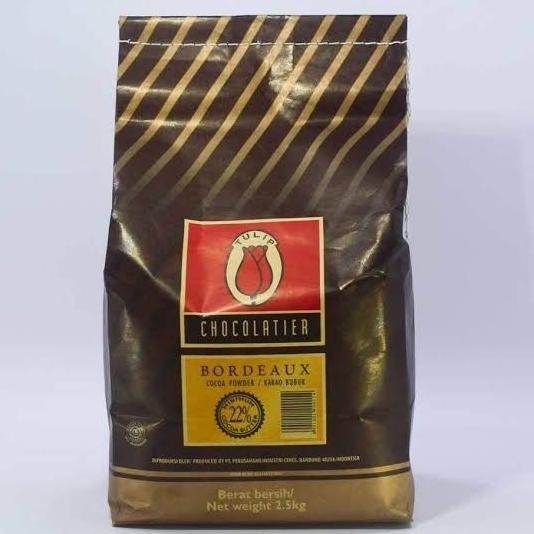 

Tulip Bordeaux Pure Dark Cocoa powder / Coklat bubuk 500 gram