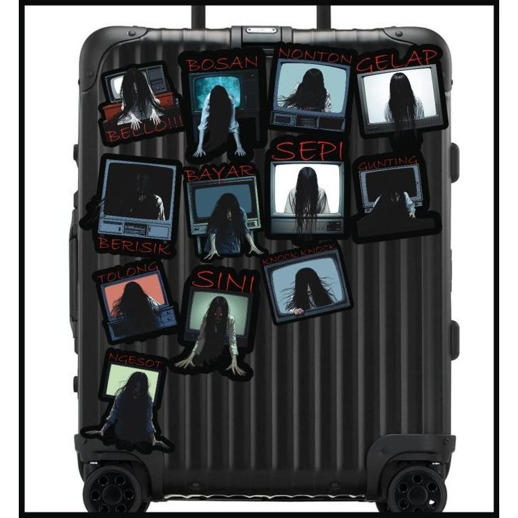 

sadako sticker pack / horror sticker / hallowen sticker / sticker pack