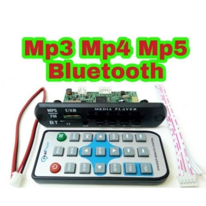 READY STOK Kit Modul Mp3,Mp4,Mp5 + Bluetooth Decoder Board Wireless
