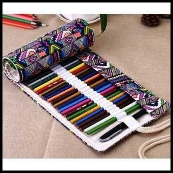

DISKON MARCO BOHEMIAN TAS PENSIL GULUNG CANVAS 48 SLOT 20 X 56CM - EN-71