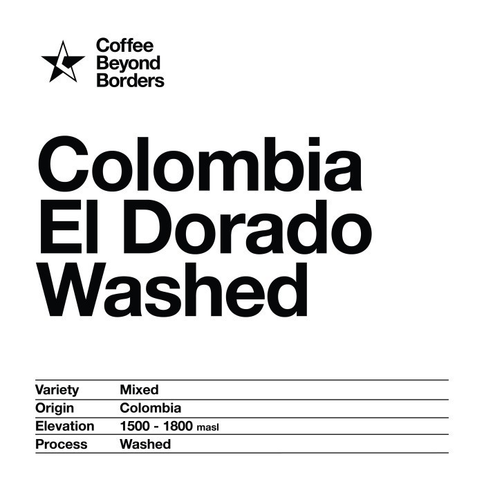 

Arabica Green Beans - Colombia El Dorado Washed